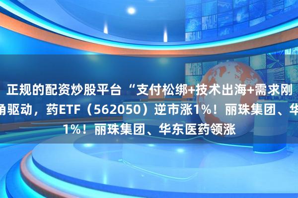 正规的配资炒股平台 “支付松绑+技术出海+需求刚性”黄金三角驱动，药ETF（562050）逆市涨1%！丽珠集团、华东医药领涨